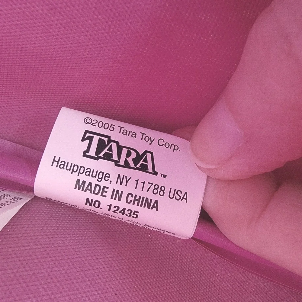 Vintage 2005 Tara Toy Pretty Petz I Luv My Pony Pink 8-Slot Toy Carrying Case